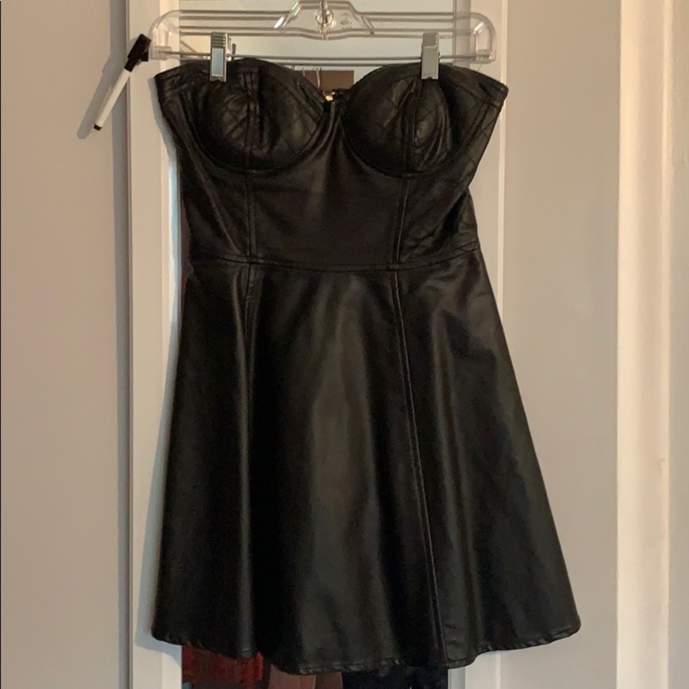 A LINE leather dress from forever 21